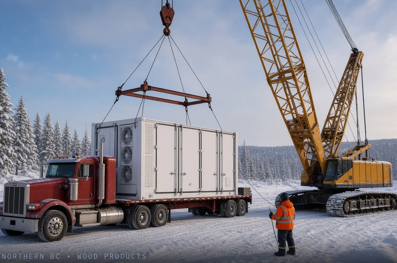 Container delivery